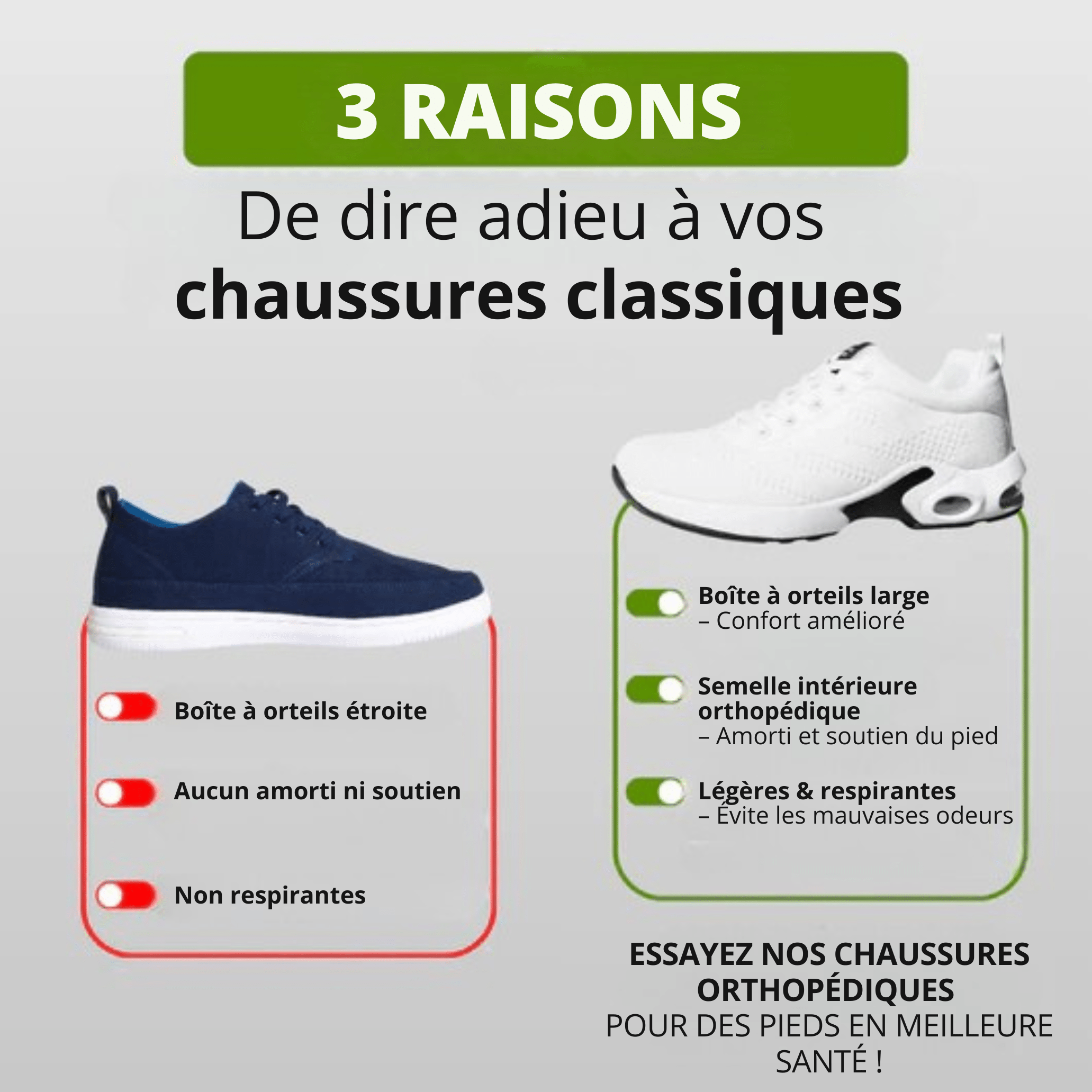 ErgoBoost - Chaussures de sport pour un soutien idéal et un confort ultime