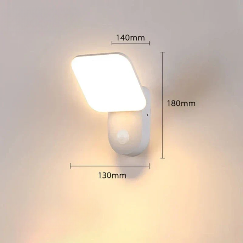 LumiGuard - Lampe Extérieure Intelligente avec Détection de Mouvement