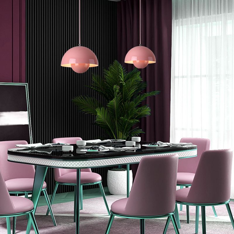 Lumière Suspendue Florale - Applique Scandinave pour une Ambiance Cosy