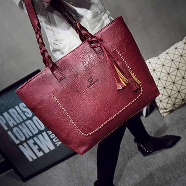 ChicStyle - Sac à main en cuir PU élégant et pratique pour femmes