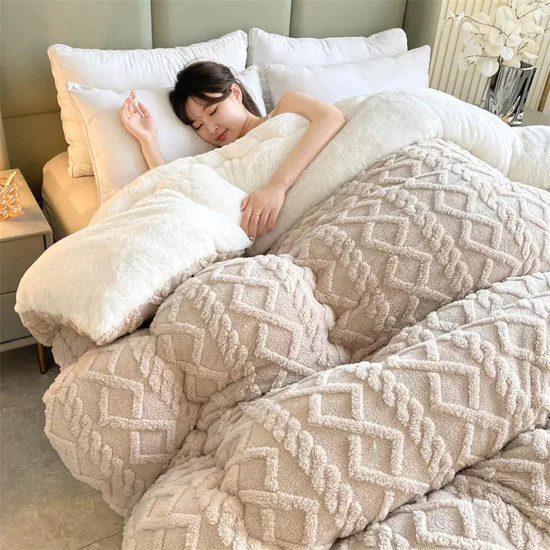 ThickenWarm Blanket™ - Couverture Chaude et Confortable pour l'Hiver