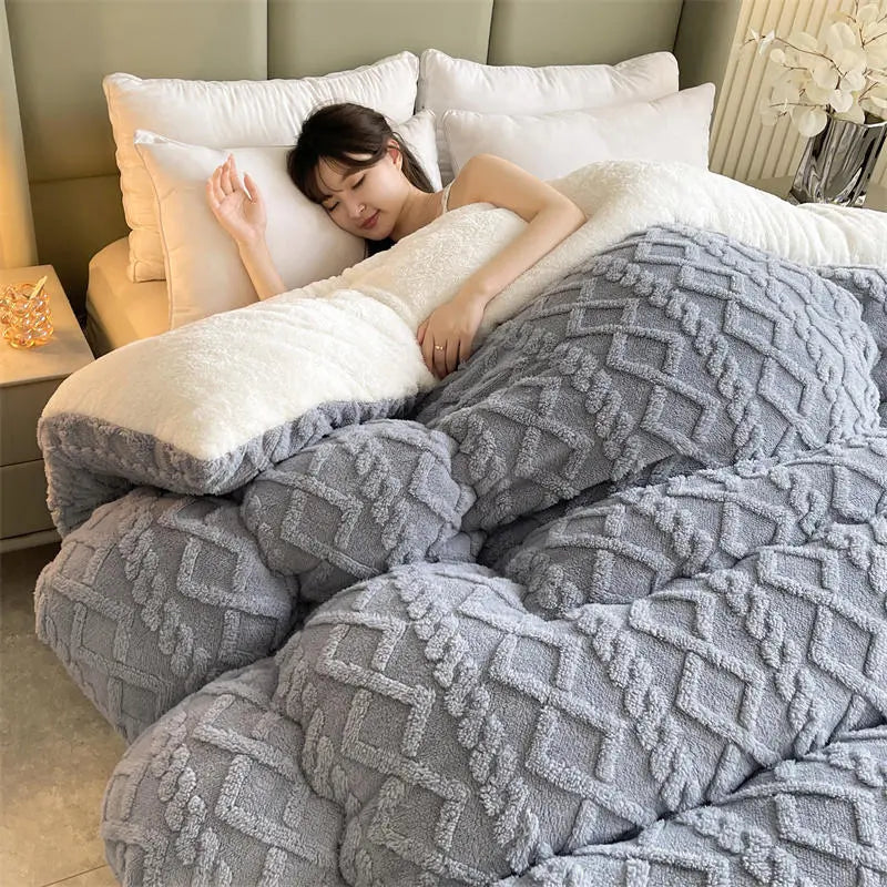 ThickenWarm Blanket™ - Couverture Chaude et Confortable pour l'Hiver