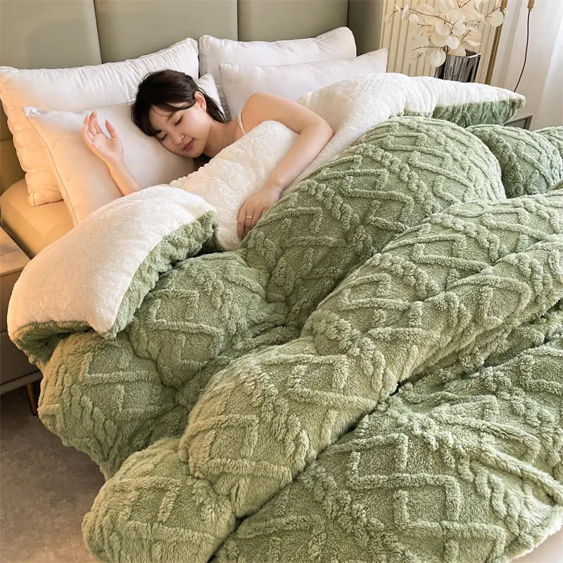 ThickenWarm Blanket™ - Couverture Chaude et Confortable pour l'Hiver