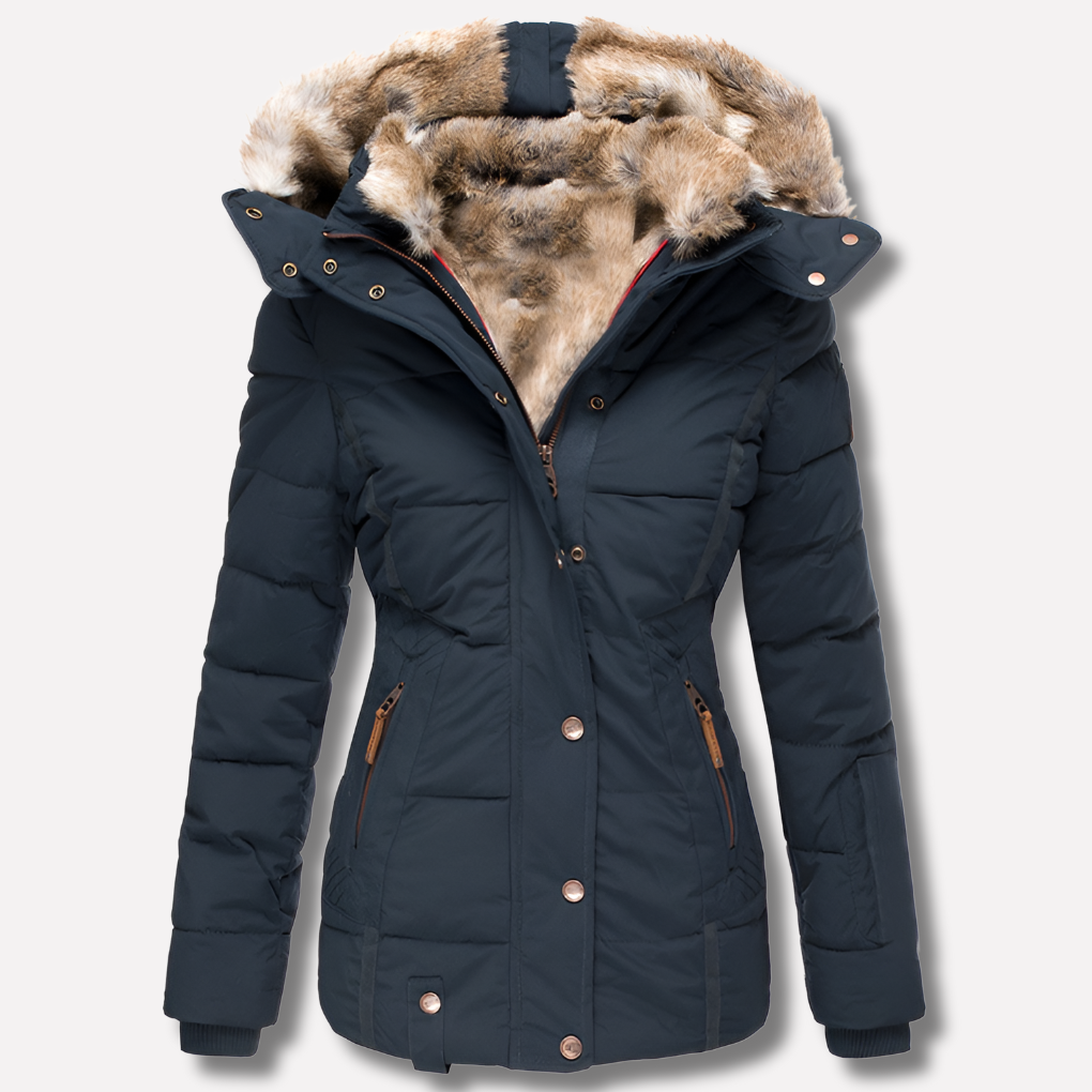 Veste Matelassée à Capuche pour Femme