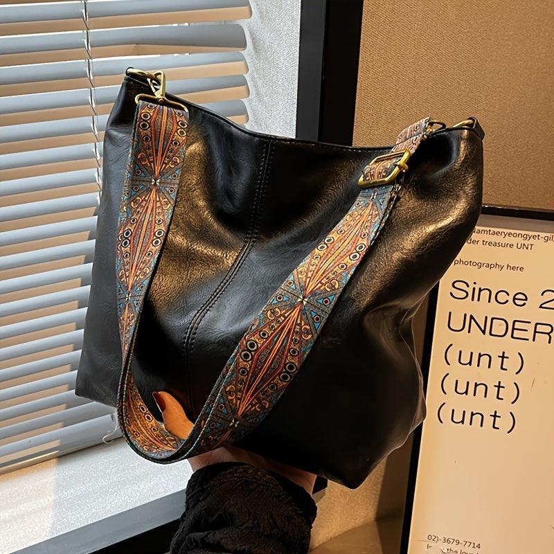HoboBag - Sac Bandoulière Grande Capacité
