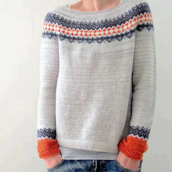 Anikka - Pull d'Hiver Chaud et Confortable