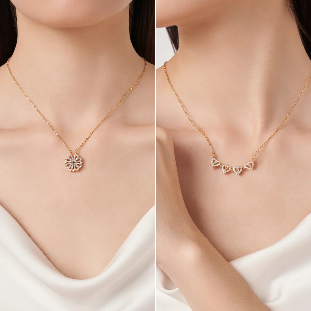 Magical "Lucky Heart" - Collier