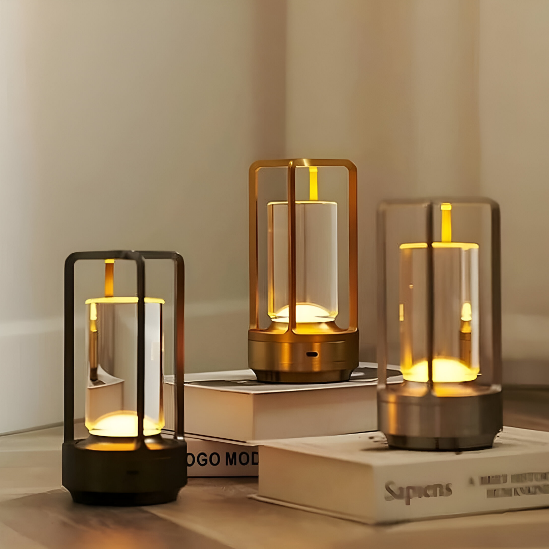 ElegantLight - Lampe de Table Étanche et Portable pour un Éclairage Stylé