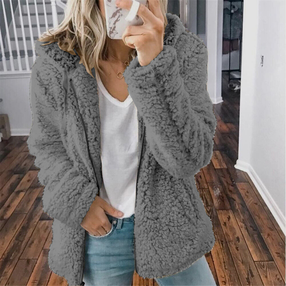 Winter Teddy Jacket pour Femme | Byrd - Veste Douillette d'Hiver