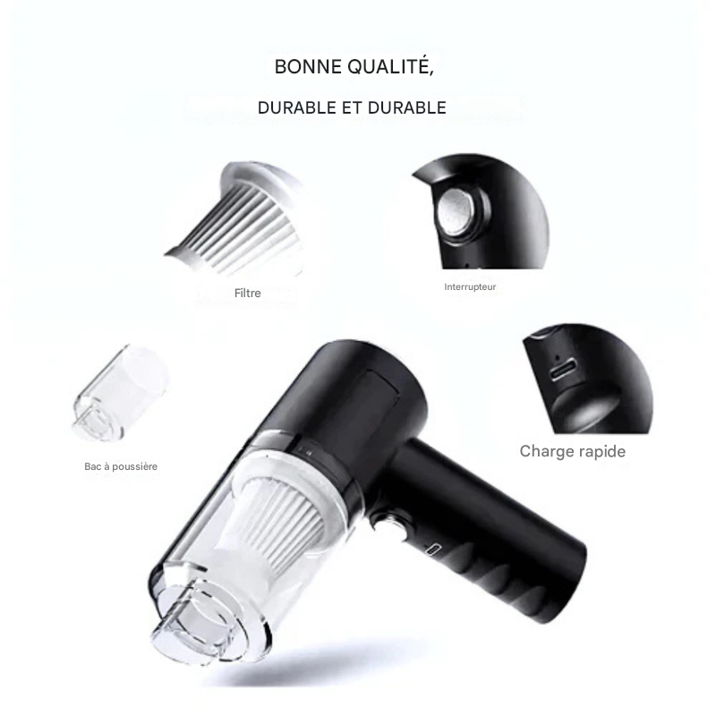 Aspirateur de voiture sans fil
