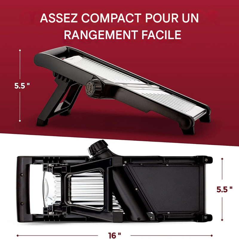 Ensemble de Mandoline de Sécurité pour Hommes & Femmes