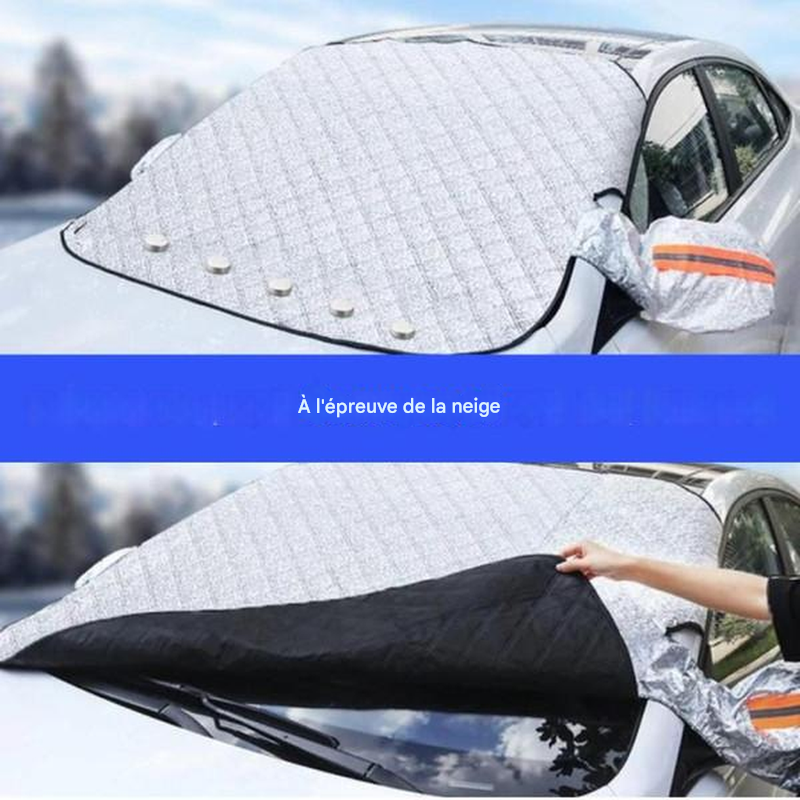 Bâche magnétique antigel – Protection pare-brise