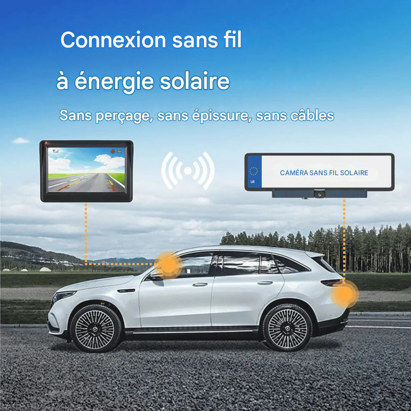 Caméra de Recul HD Solaire