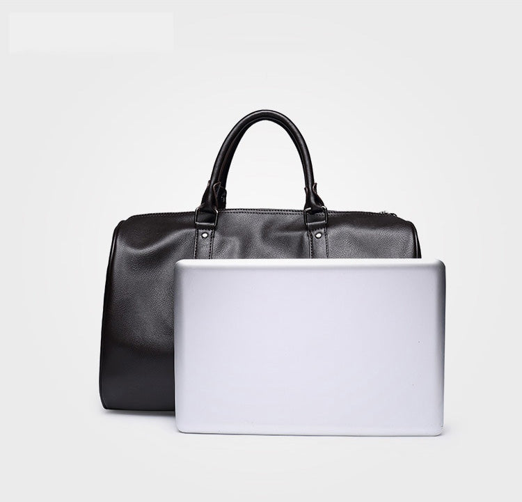Stylish Leather Men's Bag - Idéal pour les Longs Voyages