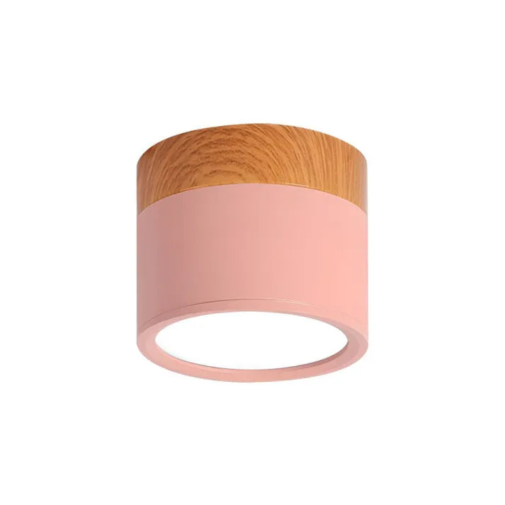 LumiZénith - Plafonnier LED Cylindrique pour Couloir Modern et Énergétiquement Efficace