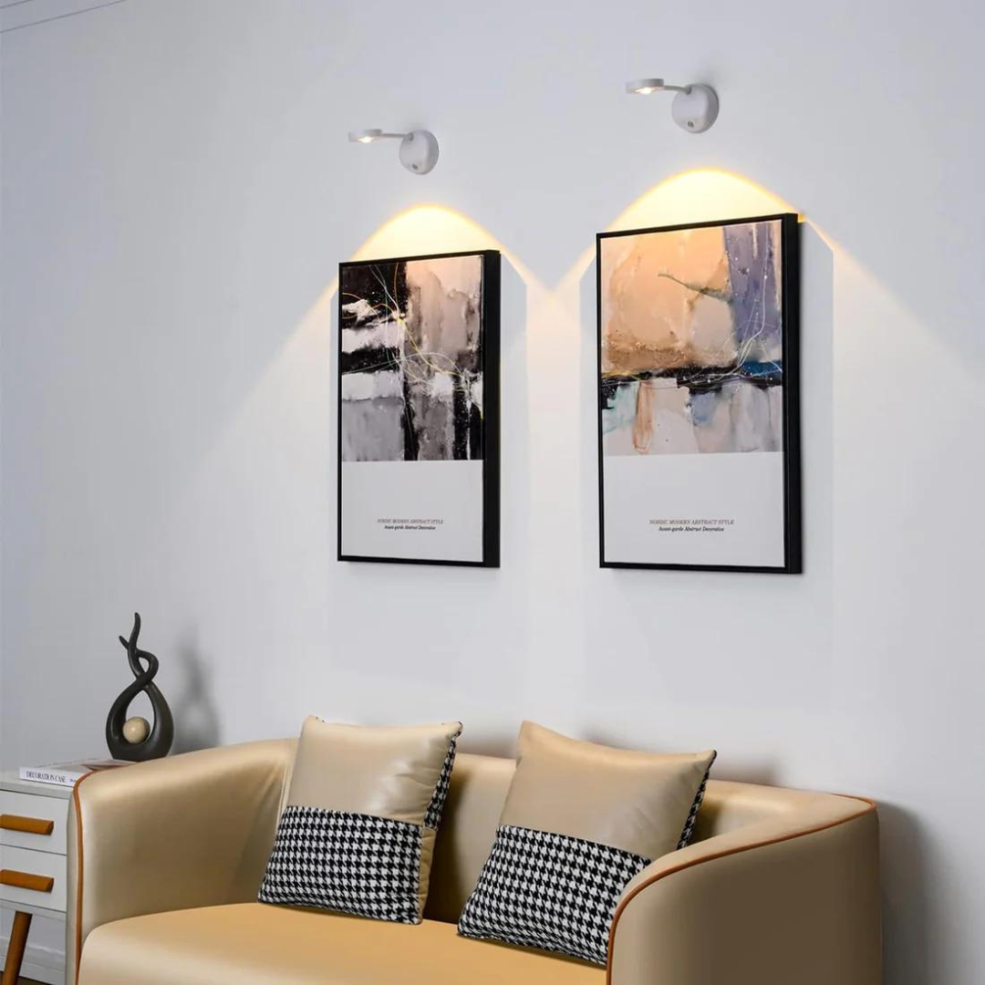 LumiGlow - Spot LED Sans Fil avec Détecteur de Mouvement pour Ambiance Parfaite