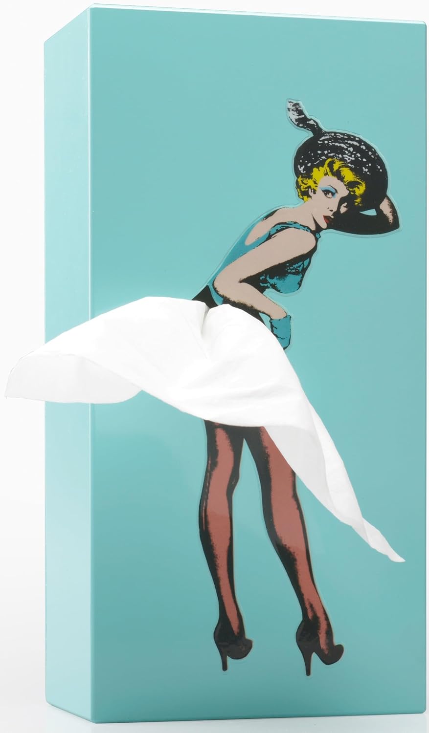 TissuChic - Distributeur de Mouchoirs Vintage avec Effet Flottant Amusant