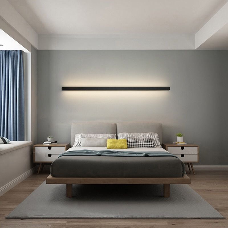 Elowen - Applique Murale Linéaire Minimaliste LED Éclairage d'Ambiance