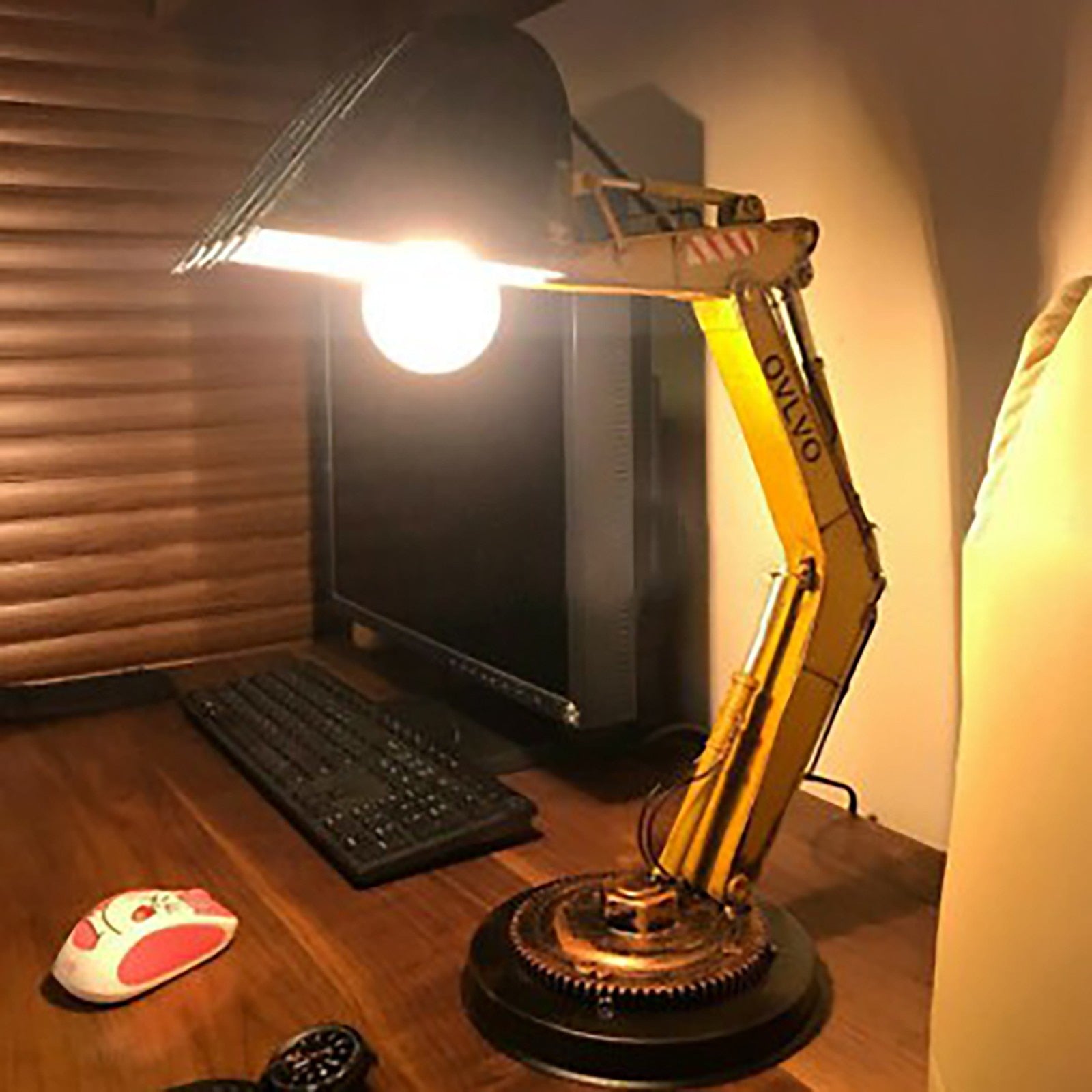 LumiMax - Lampe Enfant LED Bagger Design pour Chambre d'Enfant