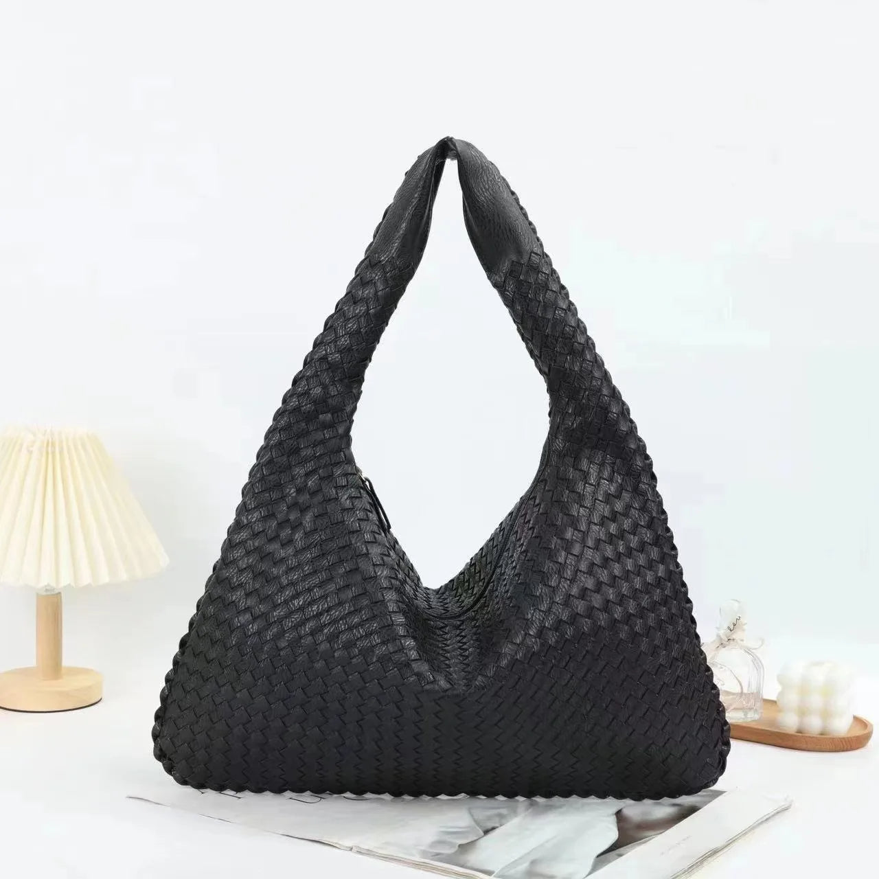 Sassy Bag - Sac à Main Tressé en Cuir Luxueux