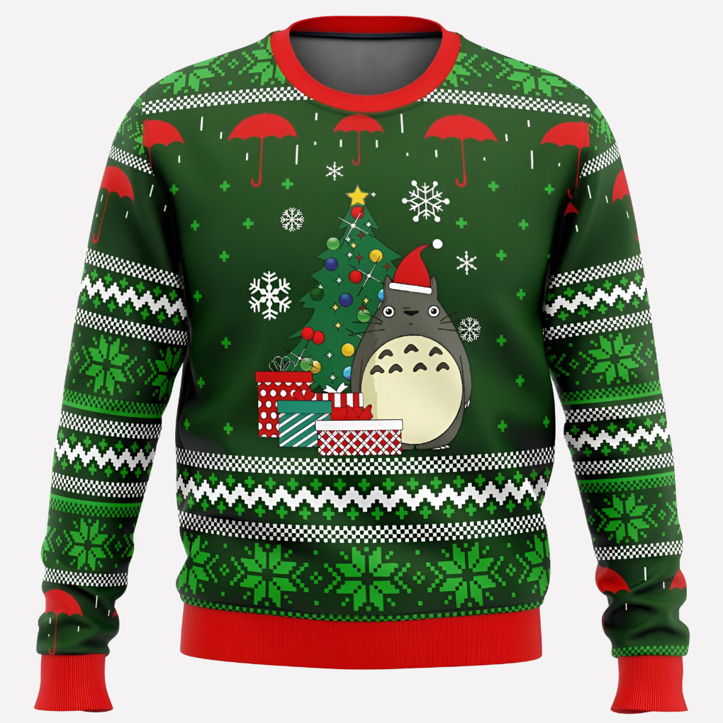 Pull de Noël unisexe néon