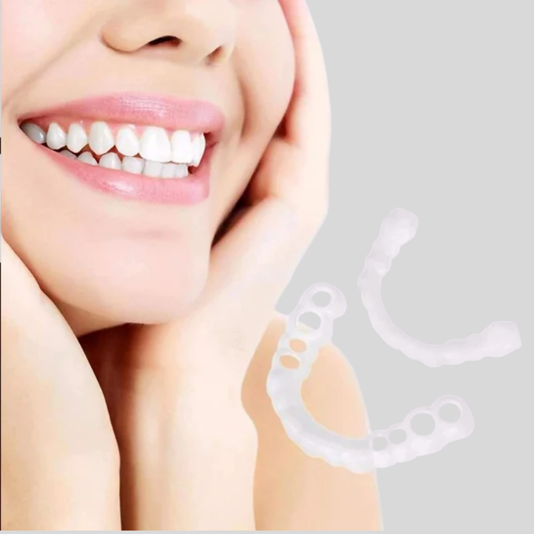 Prothèse dentaire Snap-On ajustable pour une amélioration temporaire du sourire