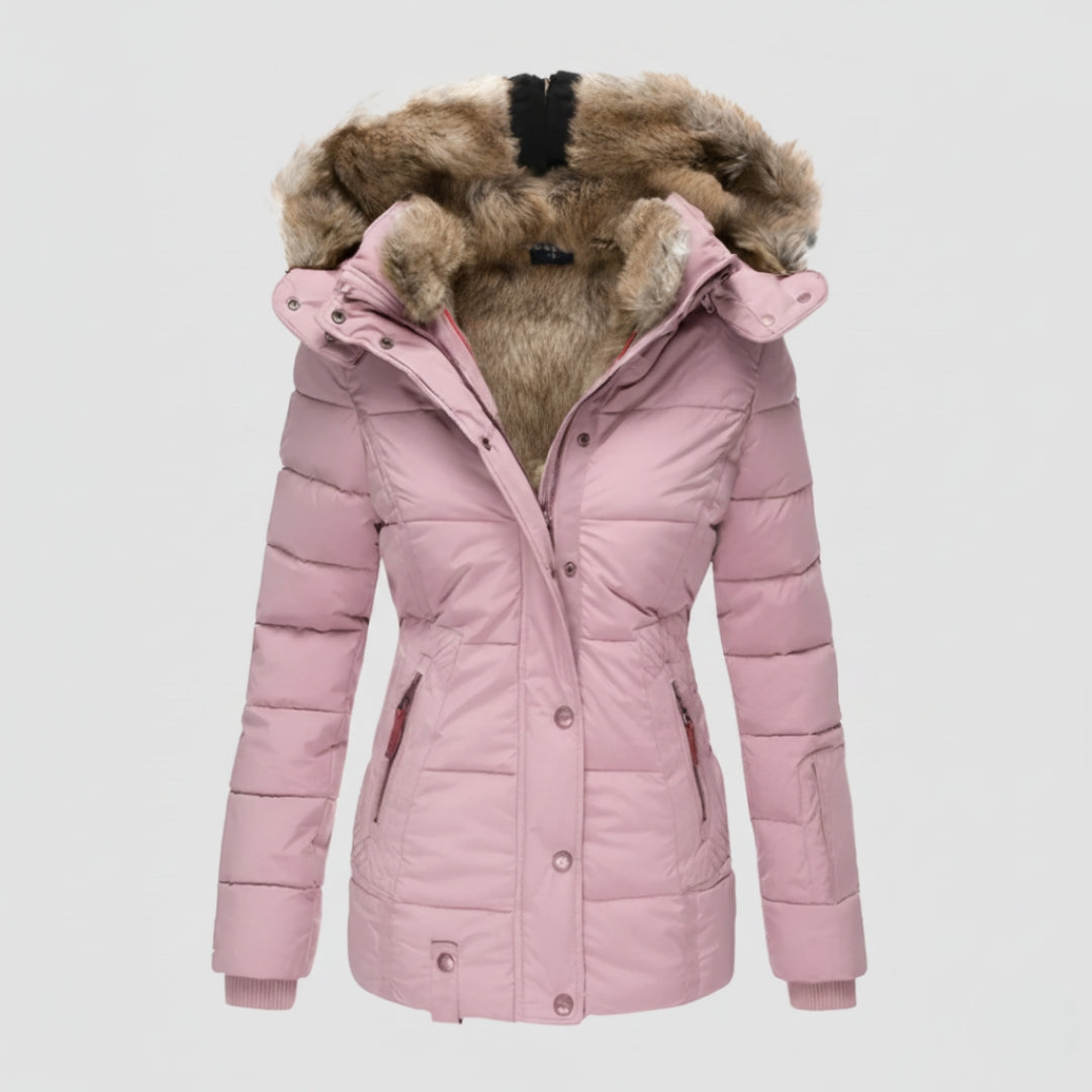 Veste Matelassée à Capuche pour Femme