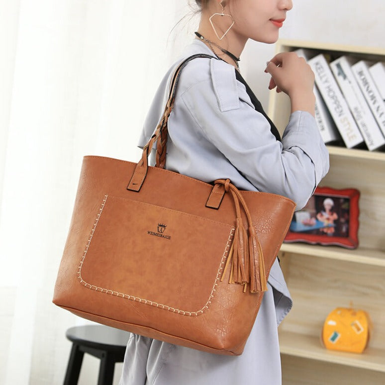 ChicStyle - Sac à main en cuir PU élégant et pratique pour femmes