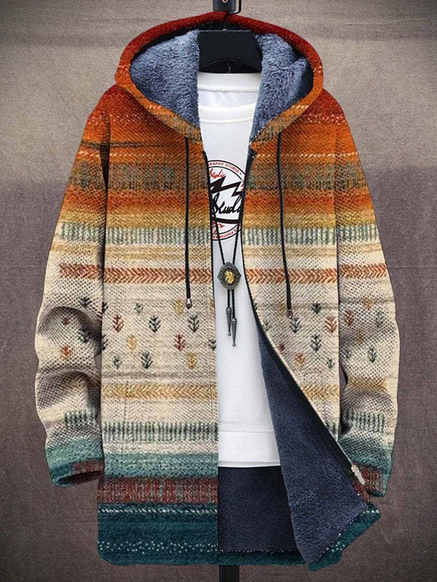 Gilet rétro colorblock pour hommes