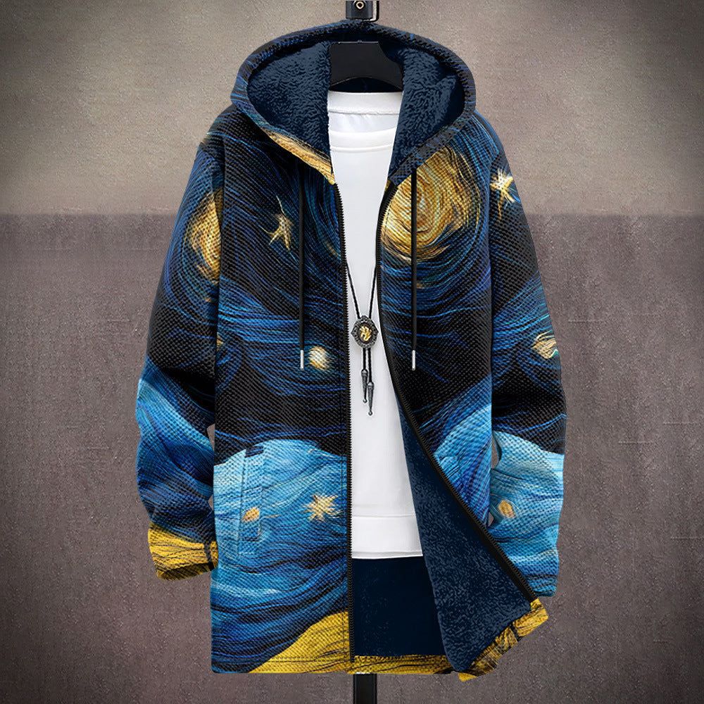 Gilet rétro colorblock pour hommes