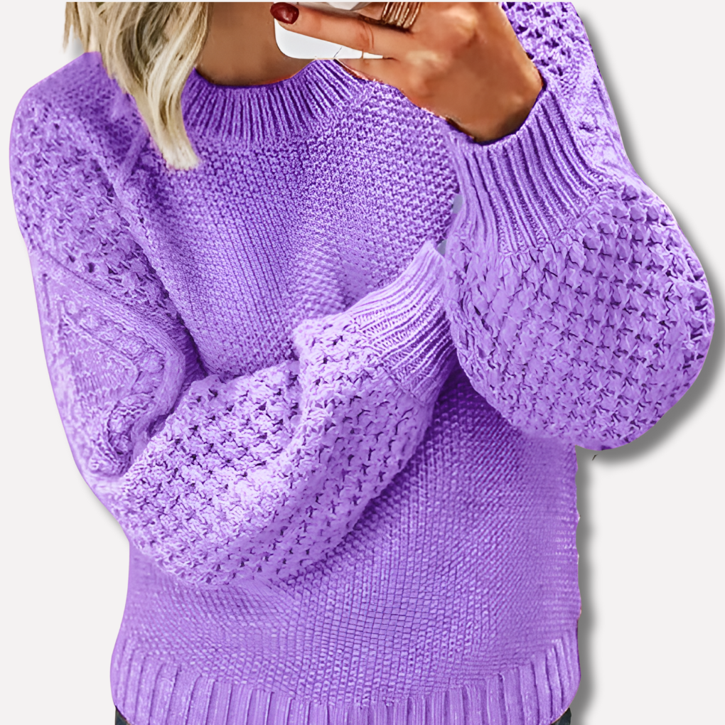 Pull chaud élégant pour femme