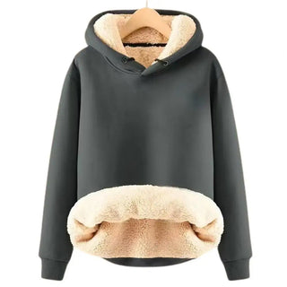 Simon - Veste en sherpa avec capuche