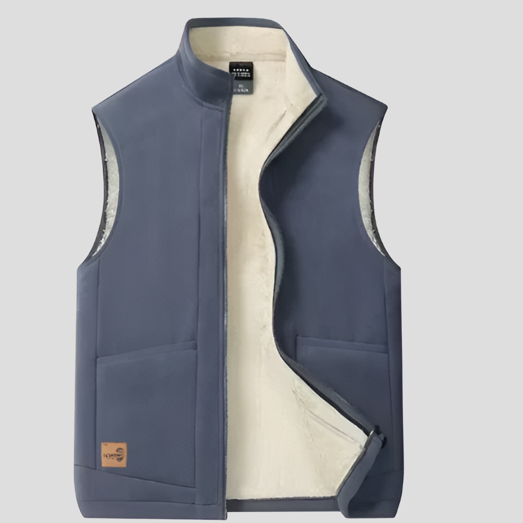 Gilet d'hiver doublé pour homme