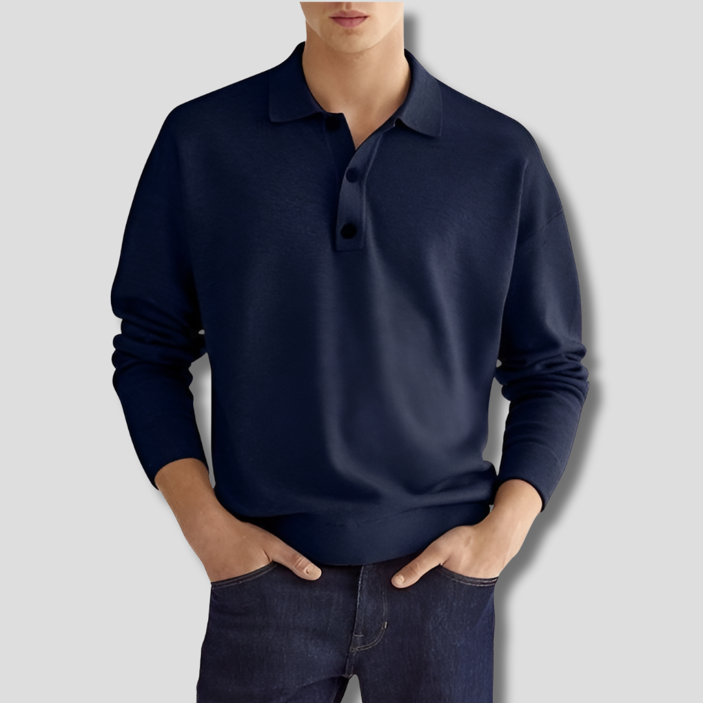 Polo en mélange de coton pour homme – Un style impeccable au quotidien