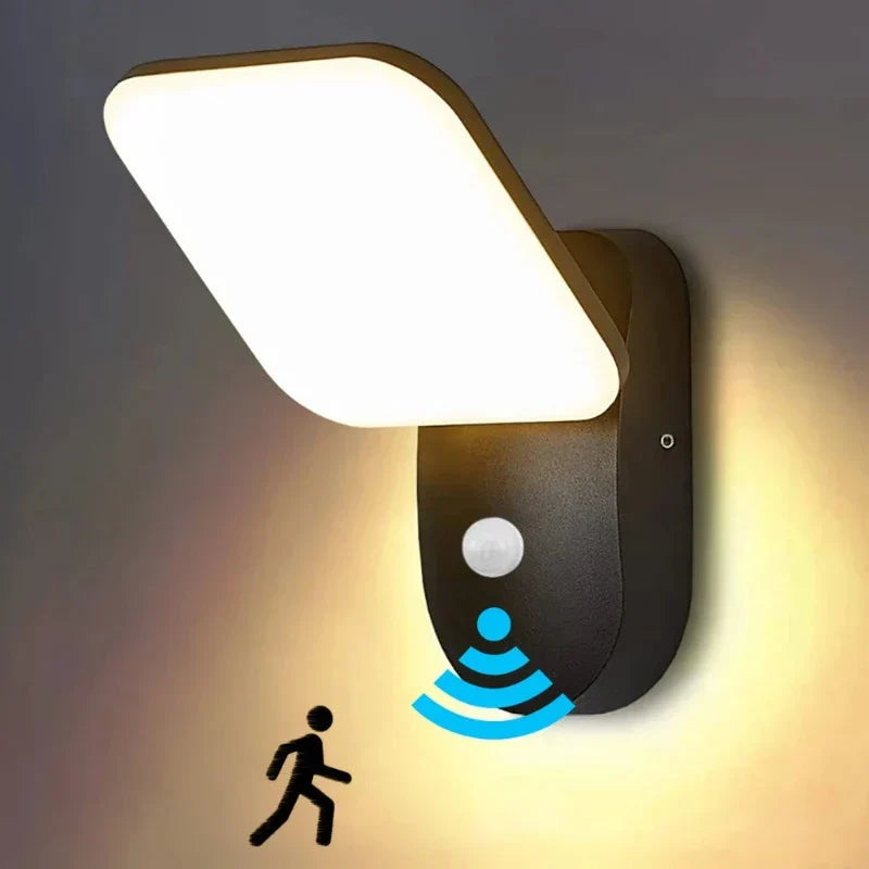 LumiGuard - Lampe Extérieure Intelligente avec Détection de Mouvement