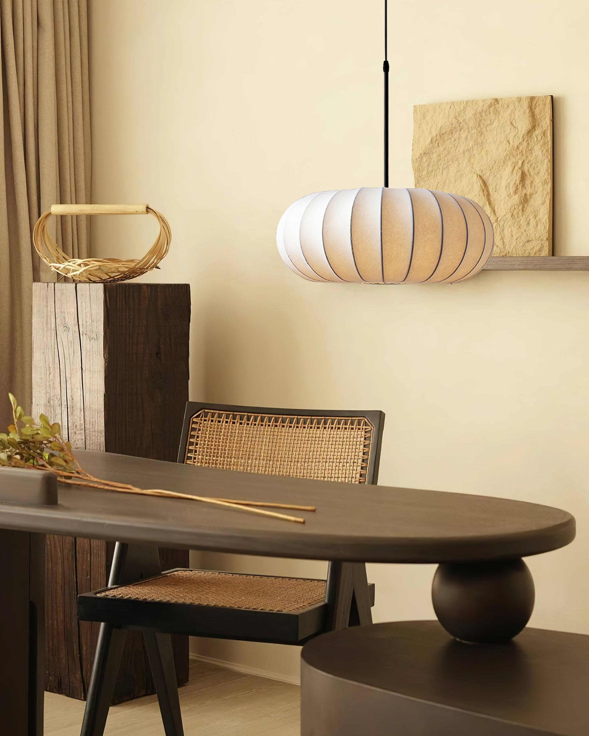 LumineuxDesign - Lampe Suspended Minimaliste en Bois Naturel