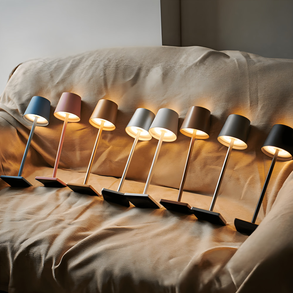 LumiFire - Lampe à Dimmable sans Fil pour Intérieur et Extérieur