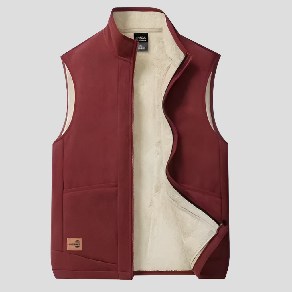 Gilet d'hiver doublé pour homme