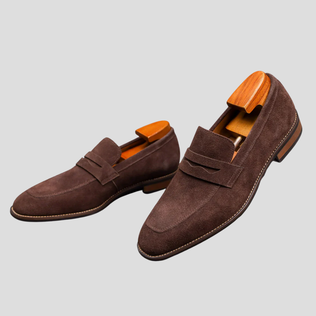 Mocassins en daim pour hommes