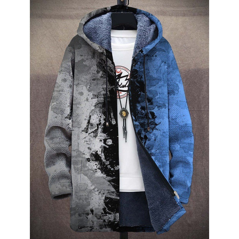 Gilet rétro colorblock pour hommes