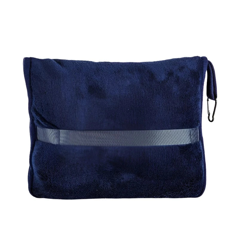 VoyageCozy - Couverture de Voyage Compacte et Confortable.