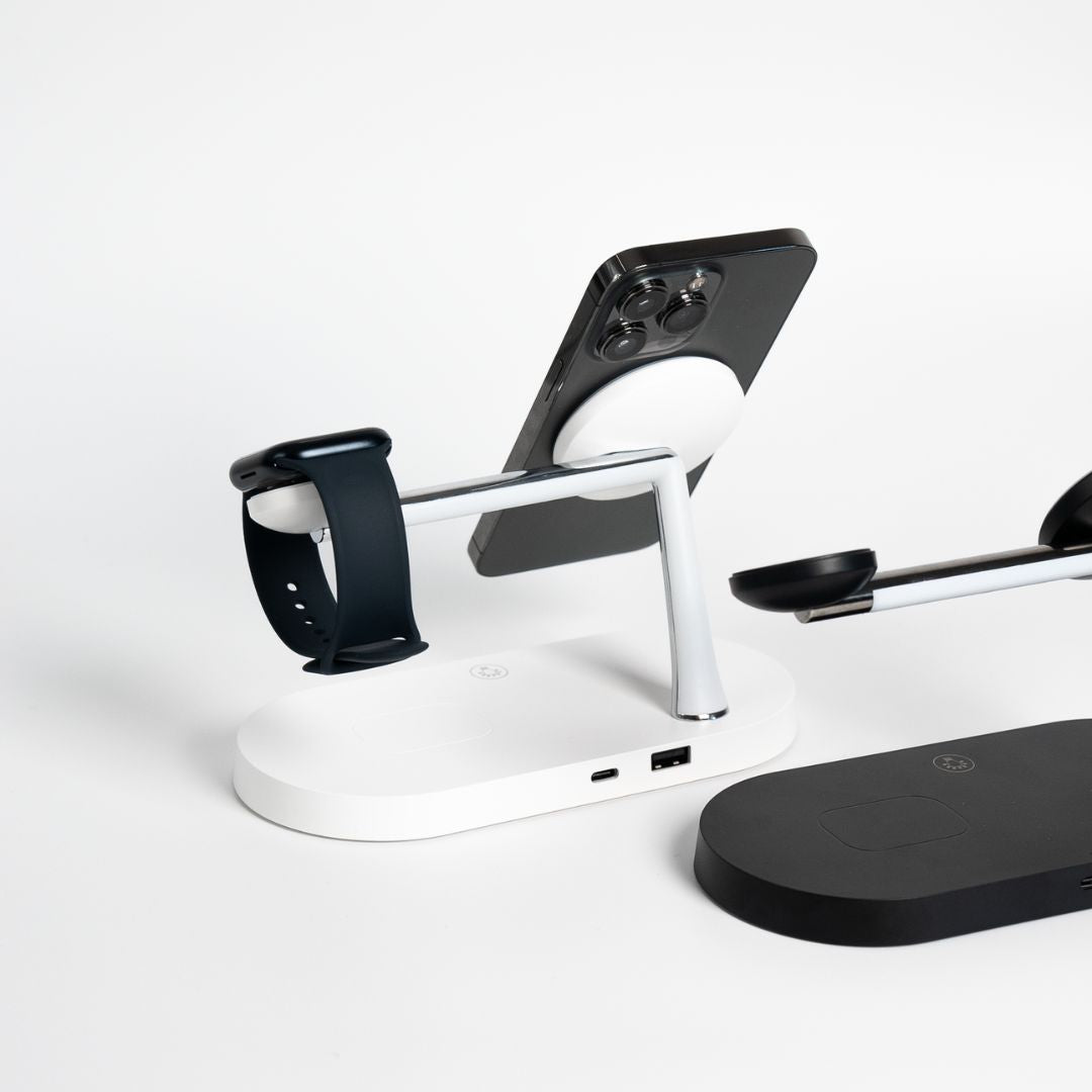 PowerBoost - Station de Charge 3-en-1 Sans Fil pour Recharge Rapide et Sécurisée