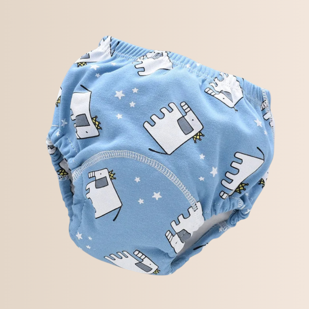 Culottes d'apprentissage réutilisables en coton 6 couches pour bébé