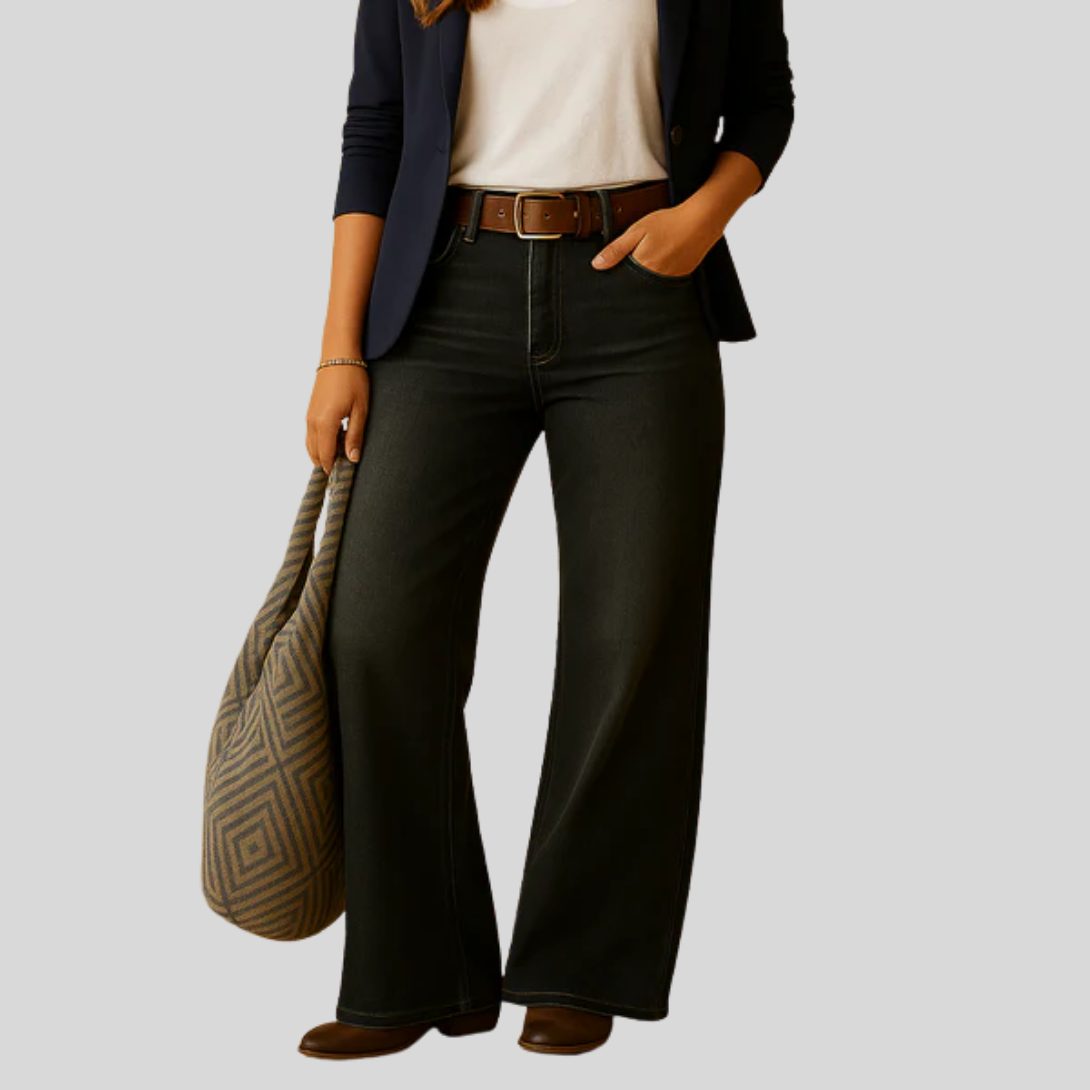 Pantalon Droit à Coupe Élégante pour Femme