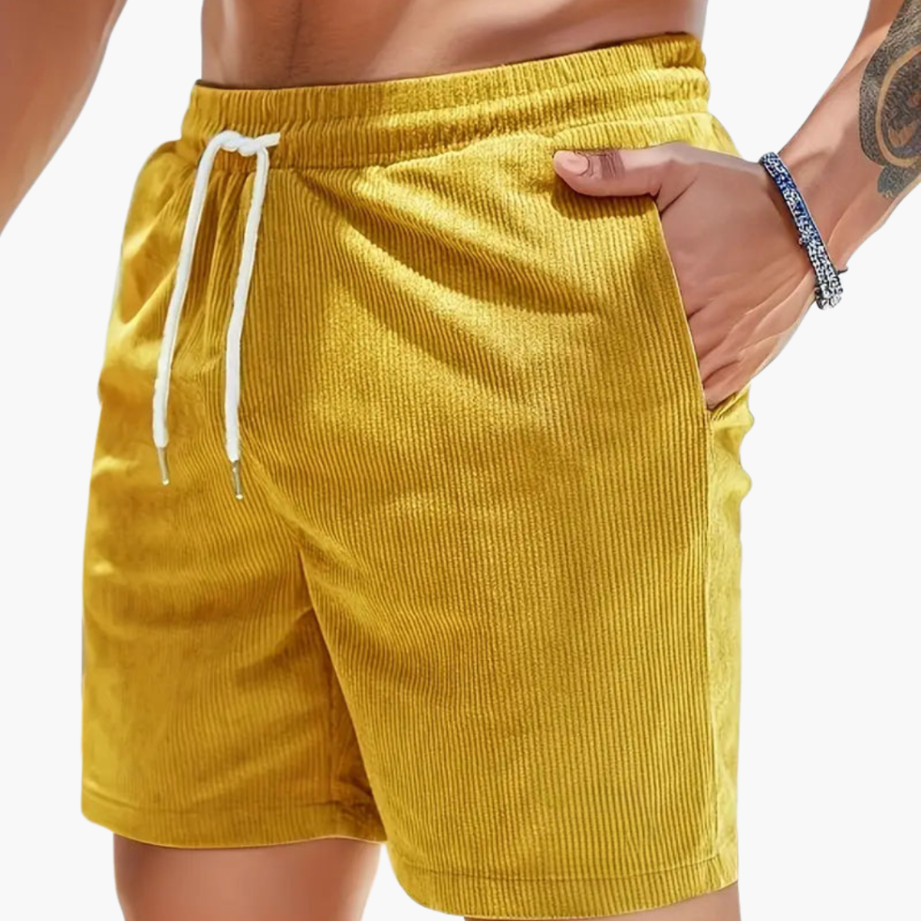 Shorts en cordon pour hommes – Style décontracté d'été