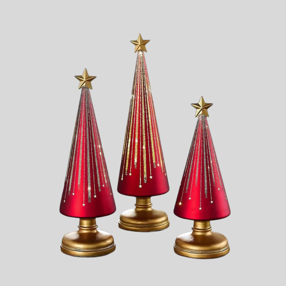 Décoration d'Arbre de Noël Lumineux pour Homme