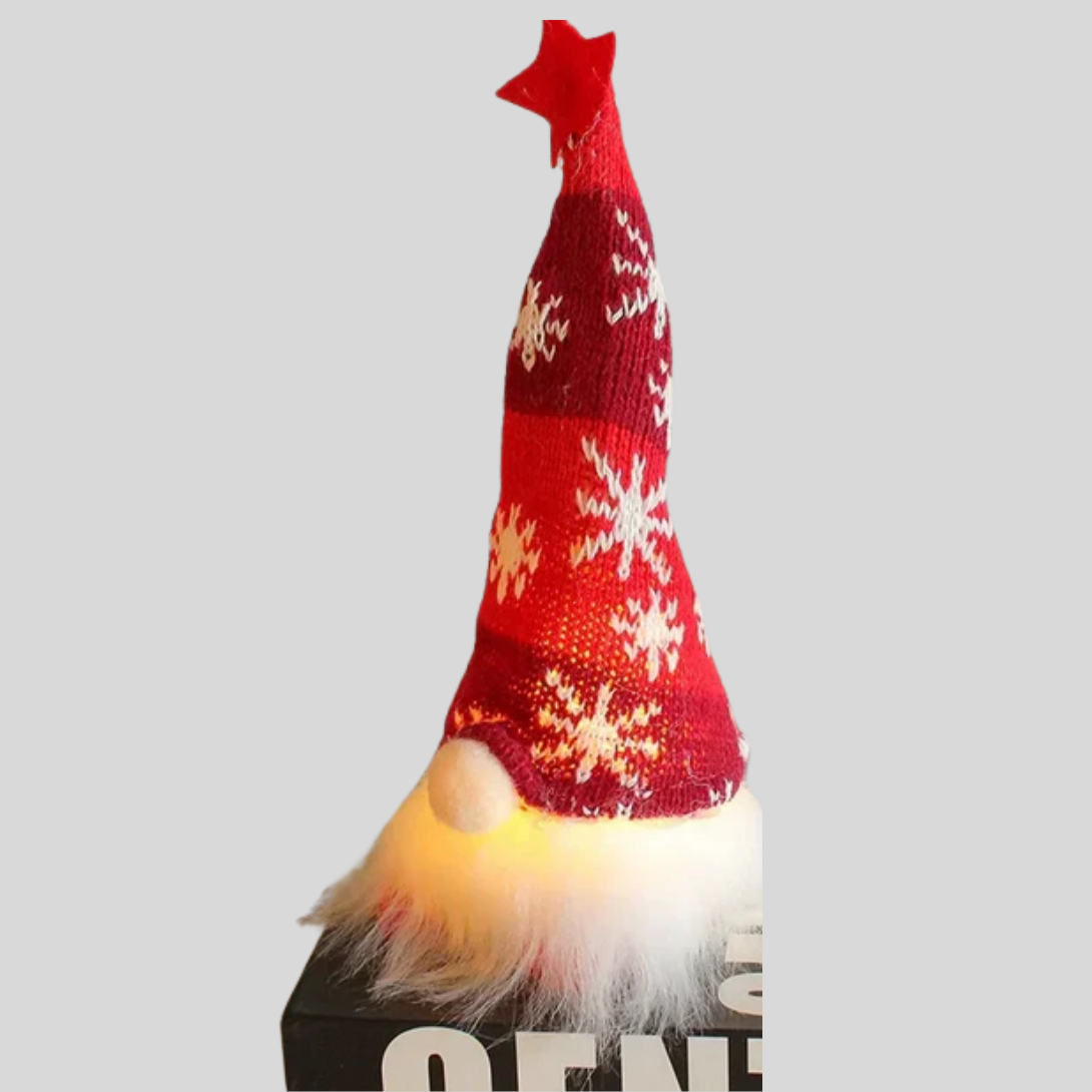 Ornements de Gnomes en Poupée Sans Visage LED