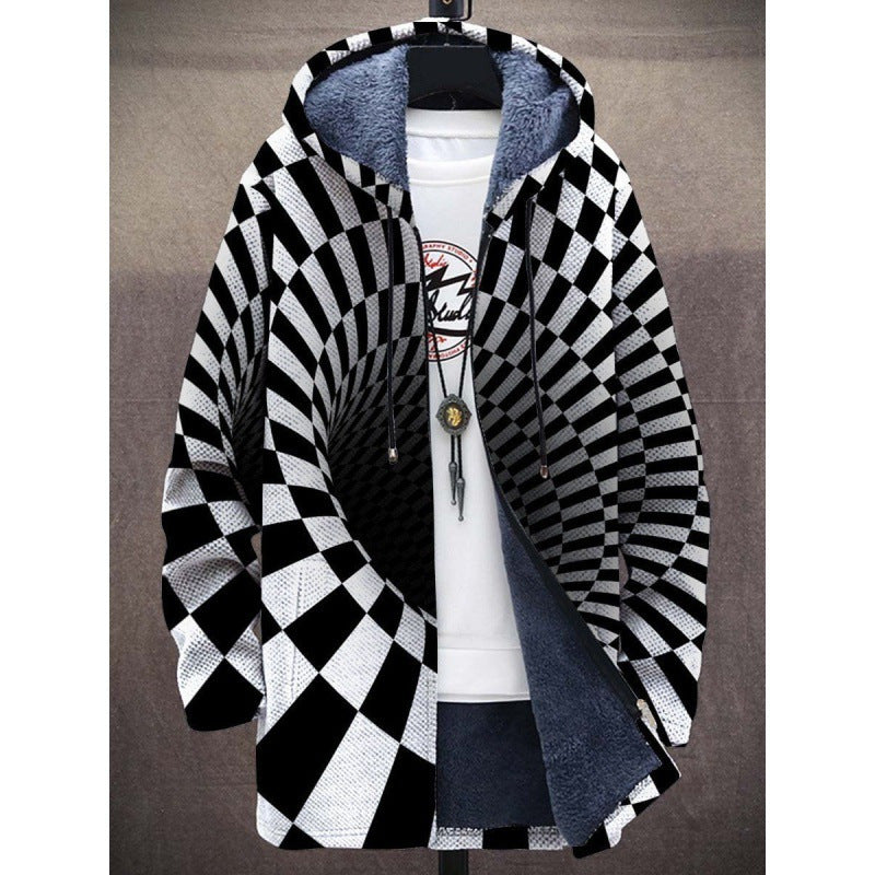 Gilet rétro colorblock pour hommes