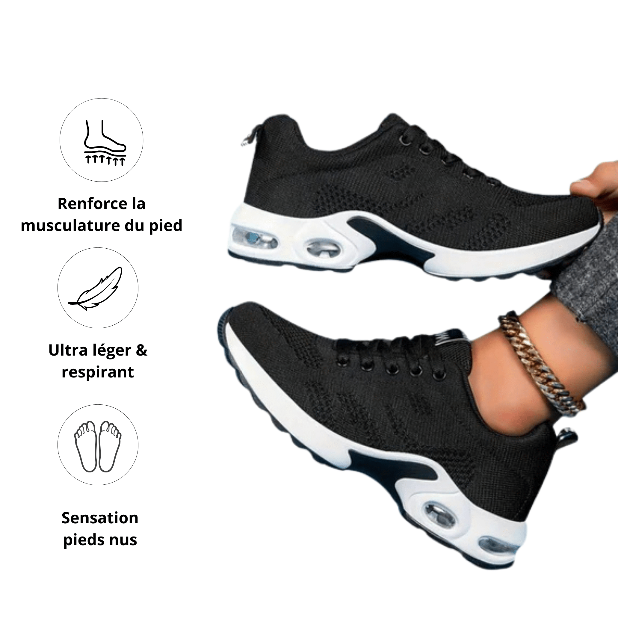 ErgoBoost - Chaussures de sport pour un soutien idéal et un confort ultime