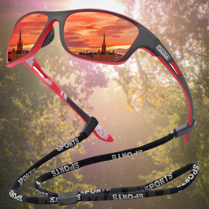 VisionPro - Lunettes de Sport Polaroïdes UV400 - Légères et Durables, Idéales pour l'Aventure